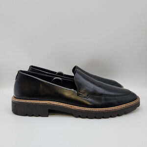 Ecco Black Leather Loafers